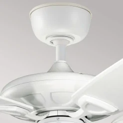 Loftventilator Kevlar 60 IP44, hvid, Ø 152 cm