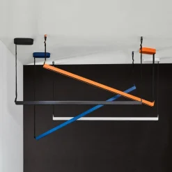 LOOM DESIGN LED-hængelampe Belto, hvid