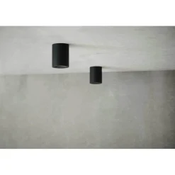 LOOM DESIGN LED-loftlampe Nyx, sort, IP54