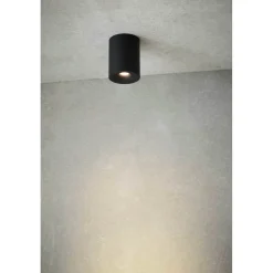 LOOM DESIGN LED-loftlampe Nyx, sort, IP54