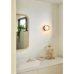 LOOM DESIGN LED-loftlampe Otto Wave, ravfarvet, IP65