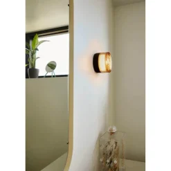 LOOM DESIGN LED-loftlampe Otto Wave, ravfarvet, IP65