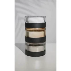 LOOM DESIGN LED-loftslampe Otto Convex, grå, IP65