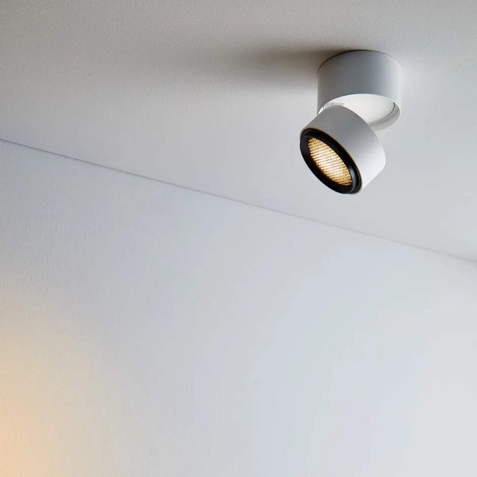 LOOM DESIGN Ray LED-loftspot Ø9,3cm 13W hvid