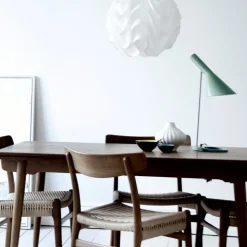 Louis Poulsen AJ - designer bordlampe, petrol