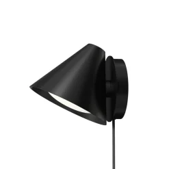 Louis Poulsen Keglen væglampe, dim-to-warm, sort