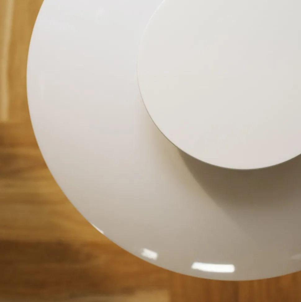 Louis Poulsen LED-bordlampe PH 80, opal hvid, IP44