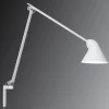 Louis Poulsen NJP LED-væglampe, arm lang, hvid