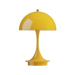 Louis Poulsen Panthella PORTABLE 160 V3, uigennemsigtig gul