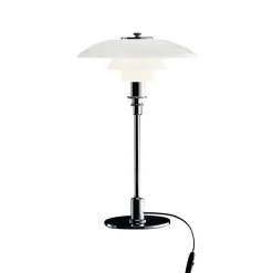 Louis Poulsen PH 3/2 bordlampe, højglans forkromet