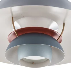 Louis Poulsen PH 5, designer pendellampe, blå