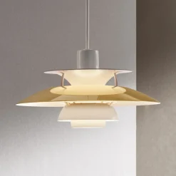 Louis Poulsen PH 5 Mini Messing hængelampe Ø 30 cm