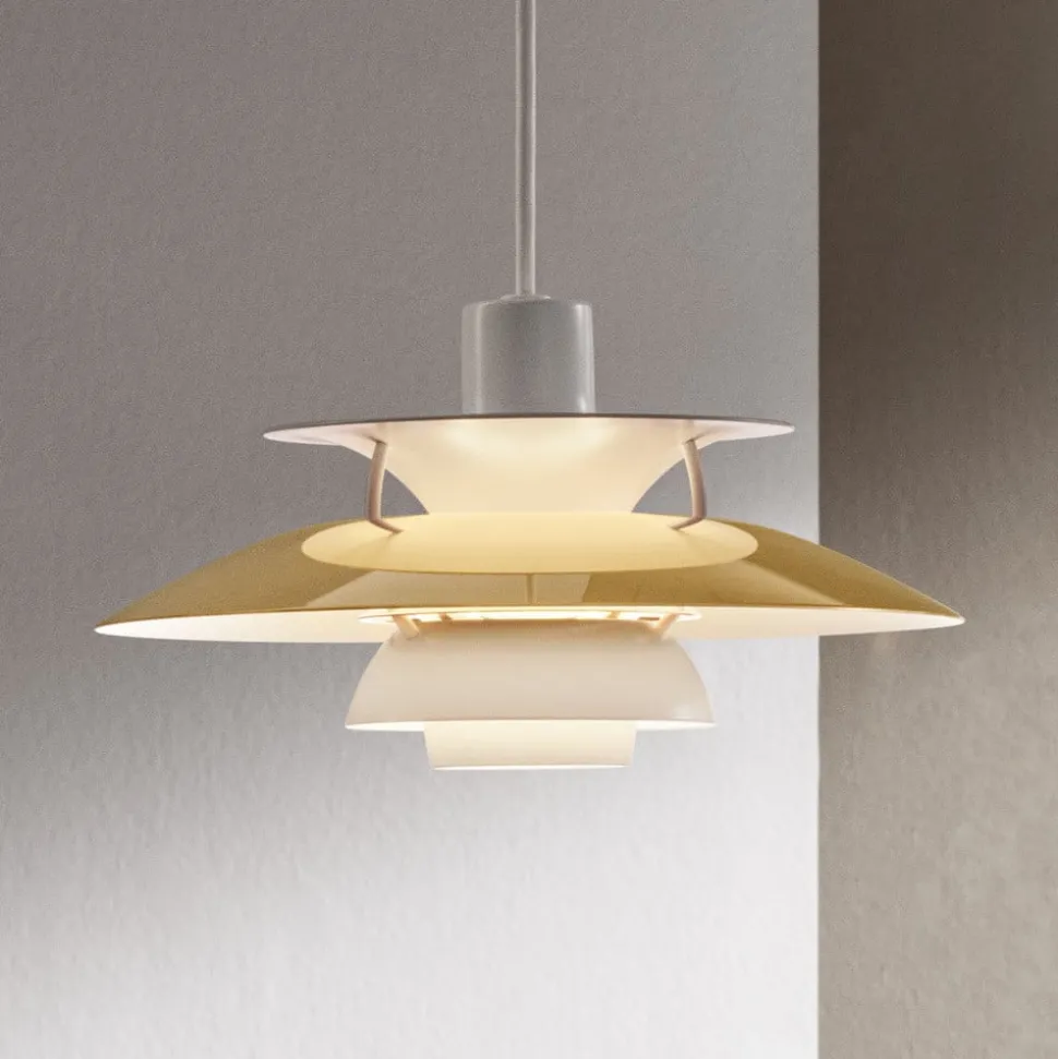 Louis Poulsen PH 5 Mini Messing hængelampe Ø 30 cm