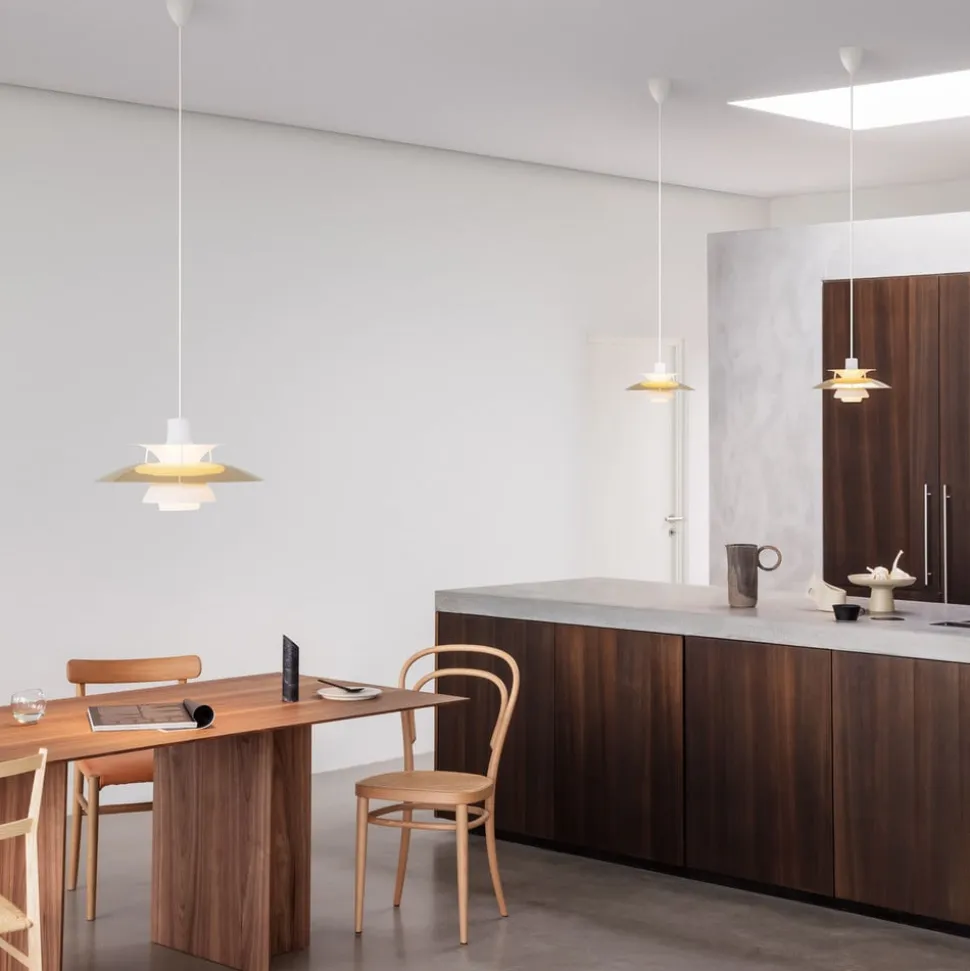 Louis Poulsen PH 5 Mini Messing hængelampe Ø 30 cm