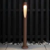 Louis Poulsen vejlampe Flindt, 930, corten 70 cm base 24 V