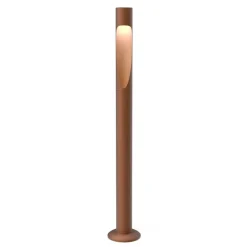 Louis Poulsen vejlampe Flindt, 930, corten 70 cm base 24 V