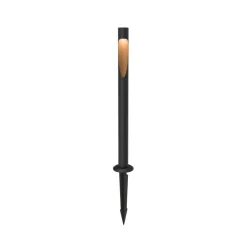 Louis Poulsen vejlampe Flindt 840 70 cm sort jordstik 24 V
