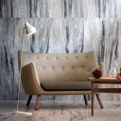 Louis Poulsen VL38 - LED-gulvlampe, hvid