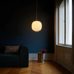 Louis Poulsen VL45 Radiohus hængelampe, Ø 17,5 cm, hvid