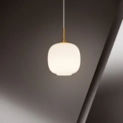 Louis Poulsen VL45 Radiohus hængelampe, Ø 17,5 cm, hvid