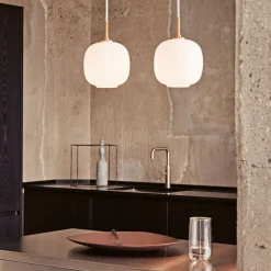 Louis Poulsen VL45 Radiohus hængelampe, Ø 17,5 cm, hvid