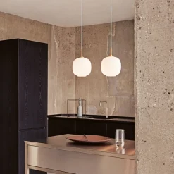 Louis Poulsen VL45 Radiohus hængelampe, Ø 17,5 cm, hvid