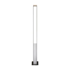Lucande Aegisa LED-vejlampe, 80 cm, antracit, metal, IP54