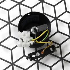 Lucande Alexaru væglampe, bikage, sort