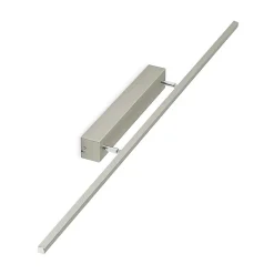 Lucande Alexis LED-gallerilampe 118 cm, mat nikkel