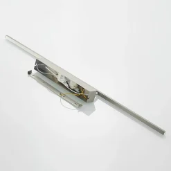 Lucande Alexis LED-gallerilampe 118 cm, mat nikkel