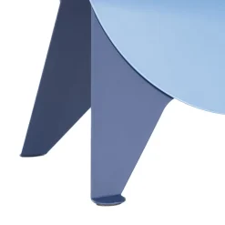 Lucande bordlampe Idalina, Dino, blå, stål, 44 cm