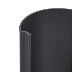 Lucande Corban sokkellampe, grå, sensor, udtag, IP44