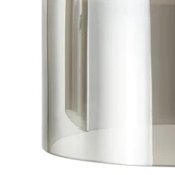 Lucande Diano hængelampe, røggrå, 3 lyskilder