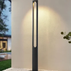 Lucande Dovino LED-lygtepæl, 200 cm