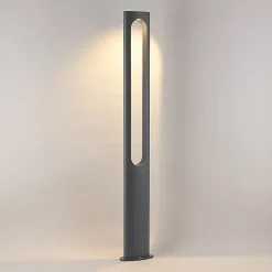 Lucande Dovino LED-lygtepæl, 150 cm