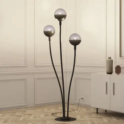 Lucande Dustian gulvlampe, 3 lyskilder