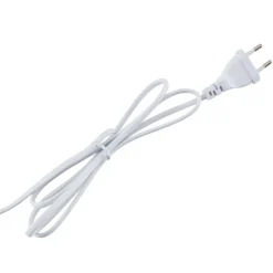 Lucande Ellorin gulvlampe, hvid, træ, Ø 47,5 cm, E27