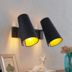 Lucande Kemoni væglampe, 2 lyskilder