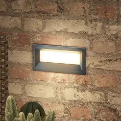 Lucande Lachlain udendørs LED-vægindbygningslampe