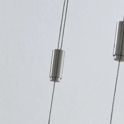 Lucande LED-hængelampe Marija, 101 cm, guldfarvet, dæmpbar