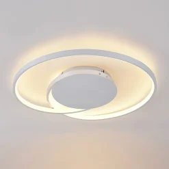 Lucande LED-loftlampe Enesa, 63 cm, CCT, fjernbetjening, dæmpbar