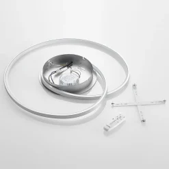 Lucande LED-loftlampe Enesa, 63 cm, CCT, fjernbetjening, dæmpbar