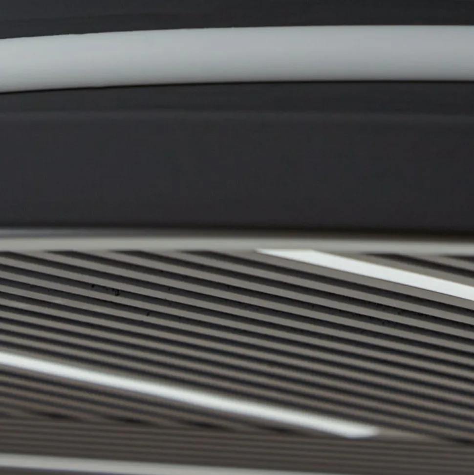 Lucande LED-loftlampe Orven, træ, Ø 50 cm, dæmpbar