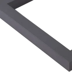 Lucande LED-loftslampe Tjado, 120 cm lang, sort, metal