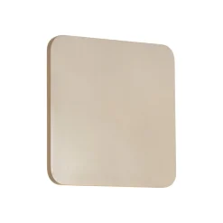 Lucande LED-væglampe Elrik, guldfarvet, 22 cm, metal