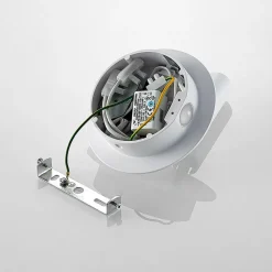 Lucande LED-væglampe Magya, hvid 2 lyskilder. rund