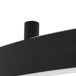 Lucande Smart LED-loftlampe Moise, sort, CCT, Tuya