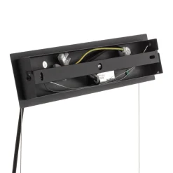 Lucande Sotiana hængelampe, 5 glaskugler, sort