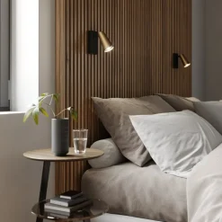 Lucande spotlight Angelina, messing/guld, metal, 1 lyskilde.