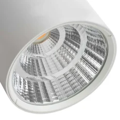 Lucande Takio LED-downlight 2.700 K Ø 10 cm, hvid
